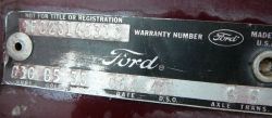 1969 Ford  Mustang  Fastback Mach 1  390 V8 4V 4 speed manual