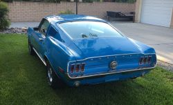 1968 Ford Mustang Fastback S Code GT 390 V8 auto