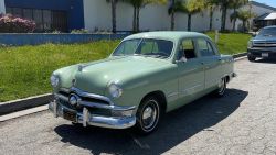 1950 Ford Custom ( single spinner ) Deluxe 239 CID V8 Flathead 3 speed