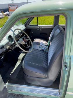 1950 Ford Custom ( single spinner ) Deluxe 239 CID V8 Flathead 3 speed