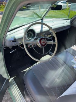 1950 Ford Custom ( single spinner ) Deluxe 239 CID V8 Flathead 3 speed